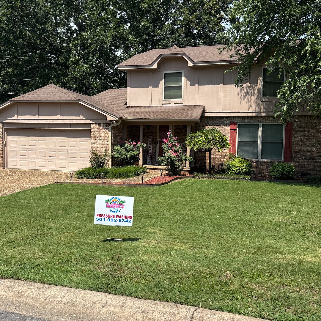 Perfect Brick Cleaning Performed in North Little Rock,Arkansas
